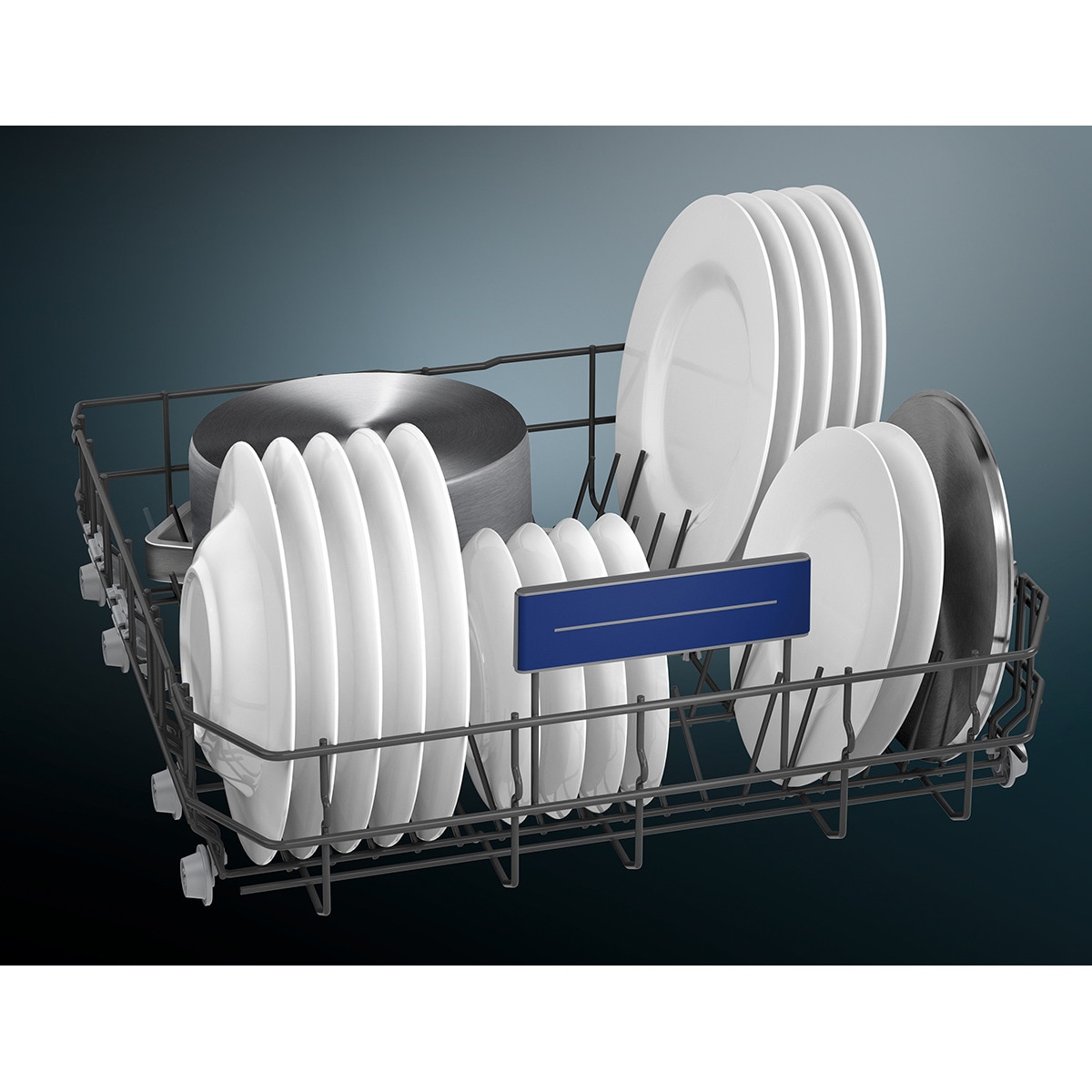 Lavavajillas Siemens 14 servicios, Bandeja Cubiertos , 60 cm - SN23EW03ME Blanco-6