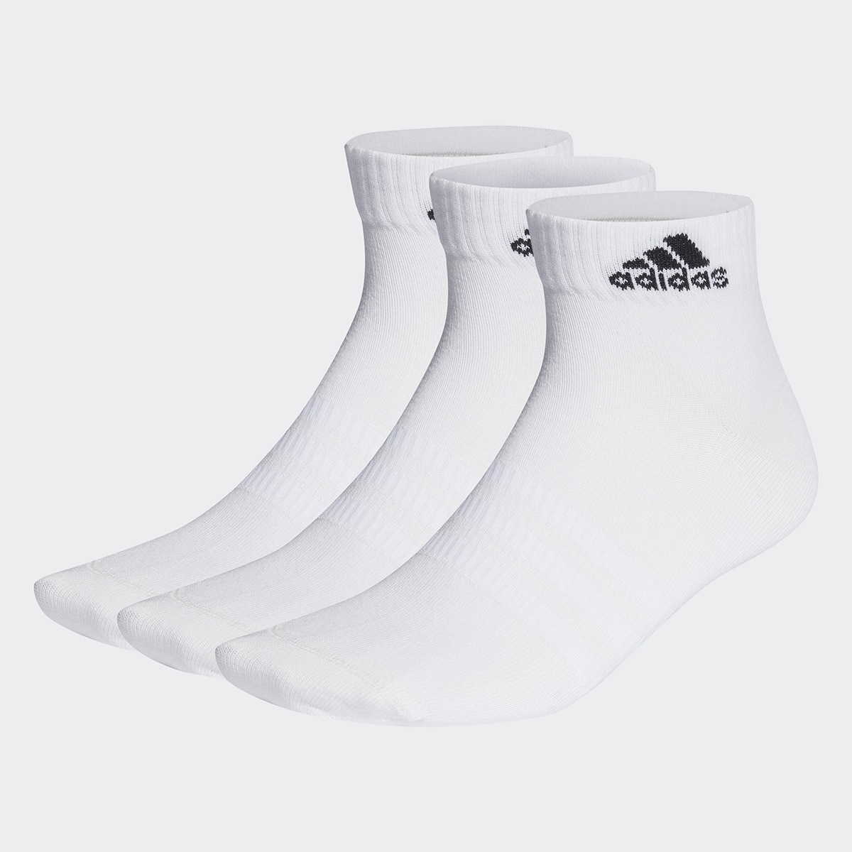 Pack de 3 Pares de Meias de Training Thin and Light Branco / Preto-1