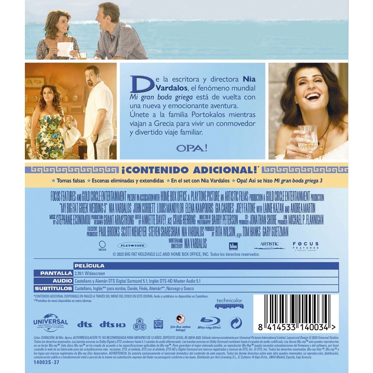 Imagen 2 de Mi gran boda griega 3 (Blu-Ray)