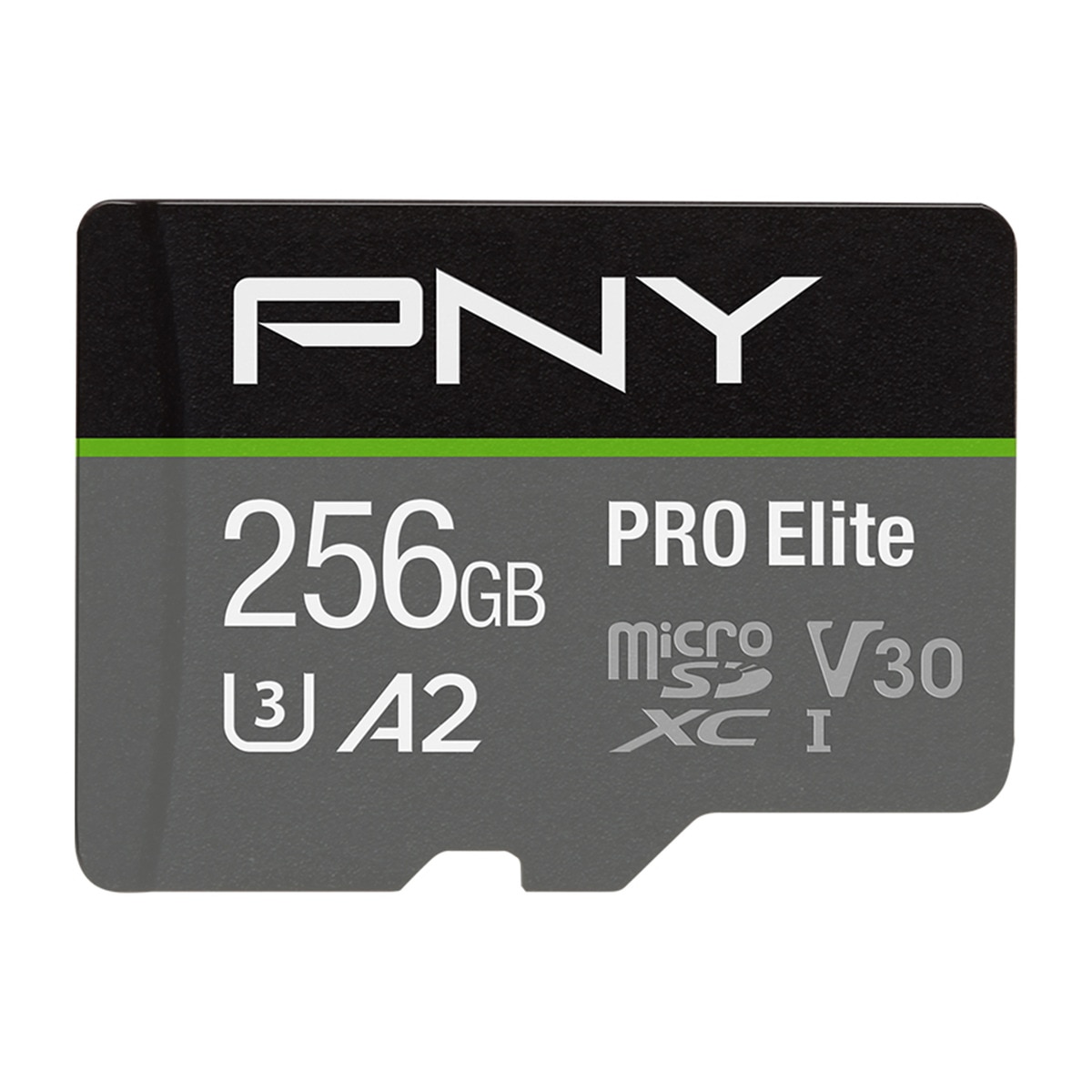 Tarjeta de memoria MicroSD PNY PRO Elite 256GB Gris / Negro-1