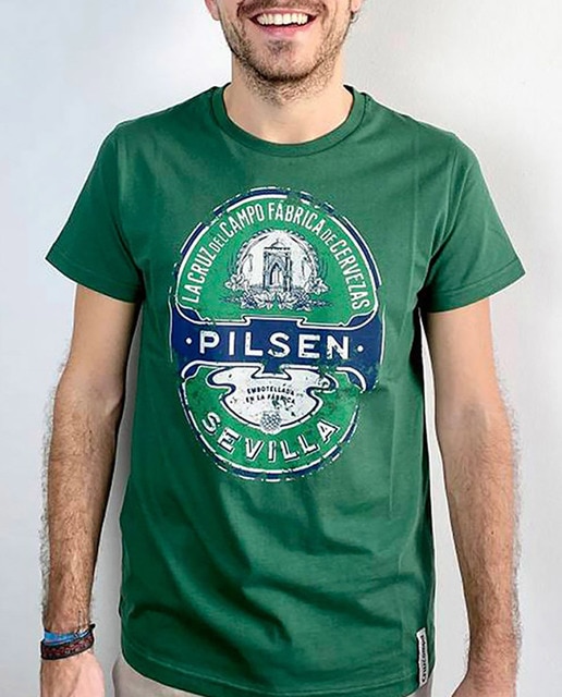 Imagen 0 de Camiseta Cruzcampo Pilsen Verde