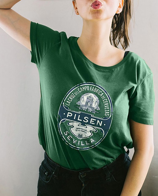 Imagen 0 de Camiseta Cruzcampo Pilsen Verde