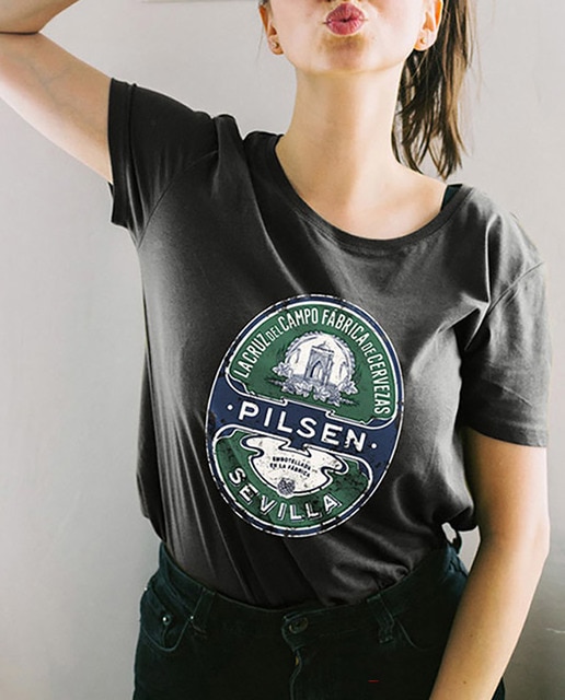 Imagen 0 de Camiseta Cruzcampo Pilsen Negra