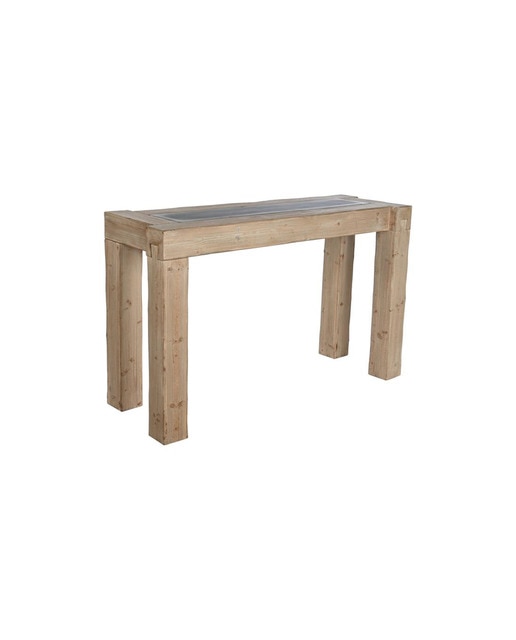 Imagen 0 de Consola abeto mdf 155x45x90,5 natural