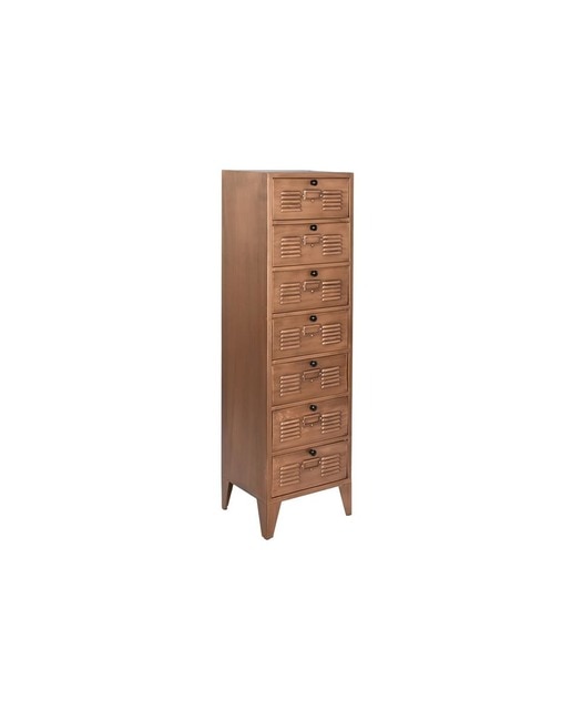 Imagen 0 de Cajonera metal 40x34x139 taquilla dorado