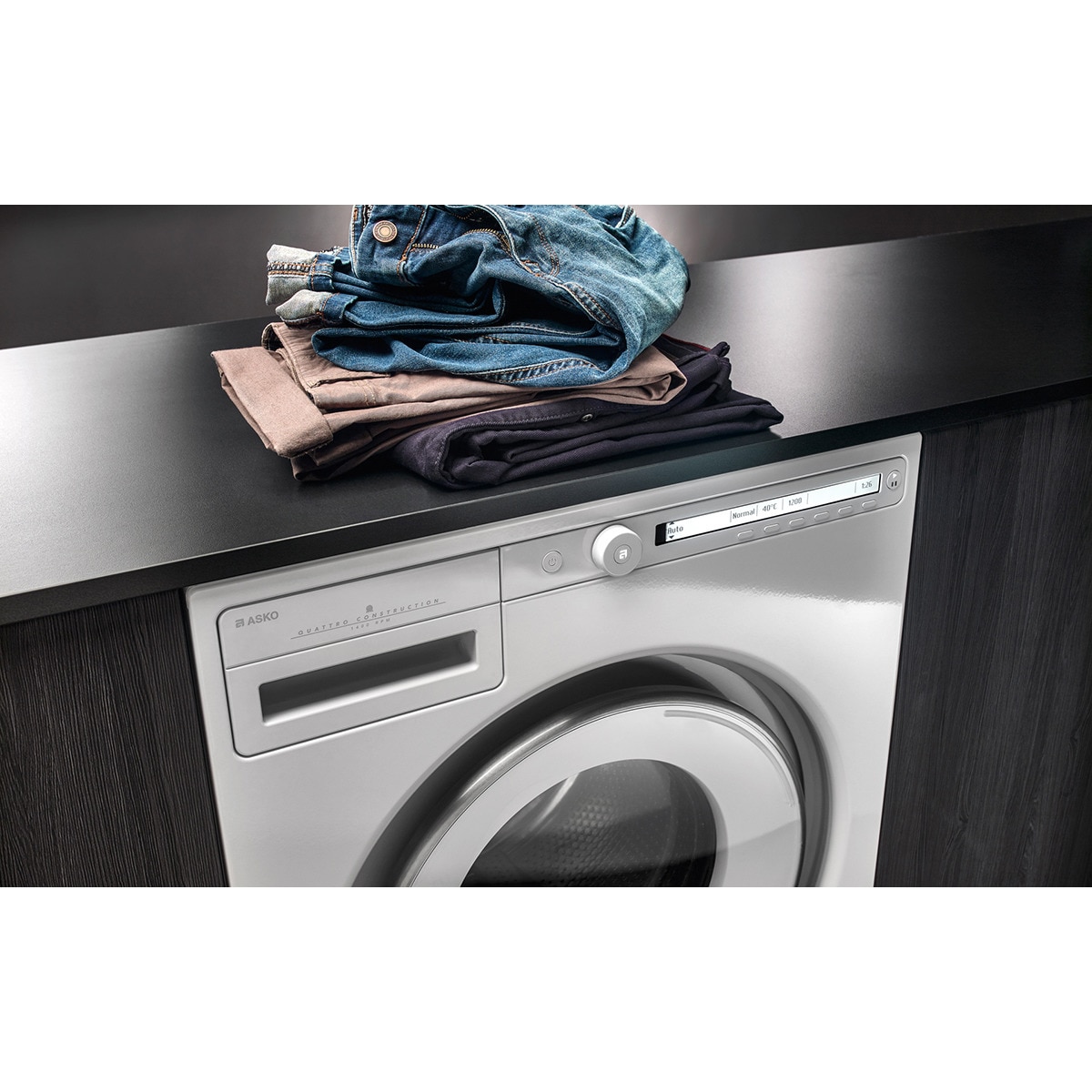 Lavadora Asko 8 kg / 1.400 rpm - W2084B.W Blanco-5