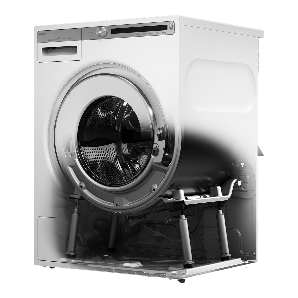 Lavadora Asko 8 kg / 1.400 rpm - W2084B.W Blanco-3