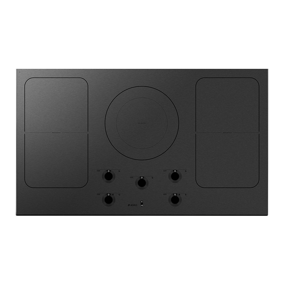Placa de Indução Asko HI1994M 5 Zonas e de 90 cm - Preto Preto-1