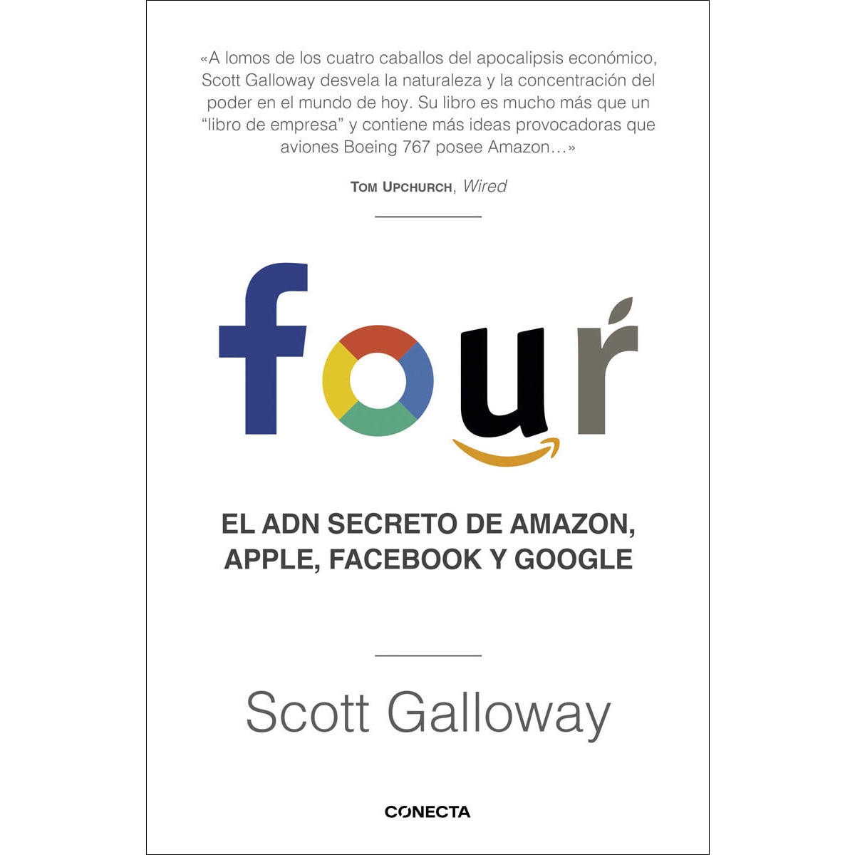 Imagem 0 de Four: El ADN secreto de Amazon, Apple, Facebook y Google (Capa mole)