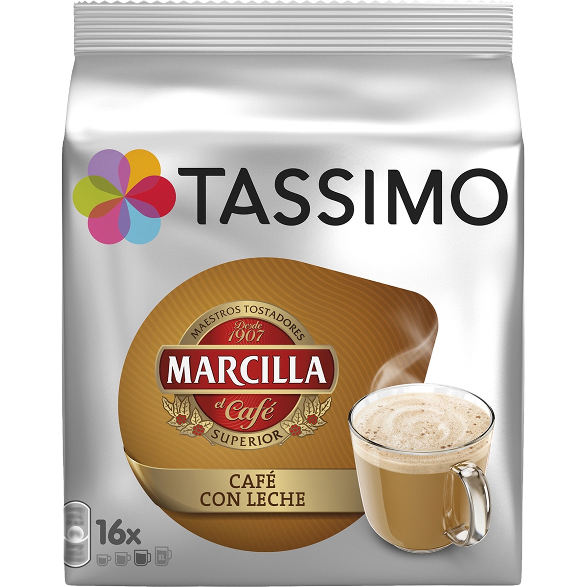 café con leche estuche 16 capsulas
