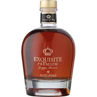 Aguardente Exquisite Premium Grappa Riserva garrafa 70 cl - Alexander