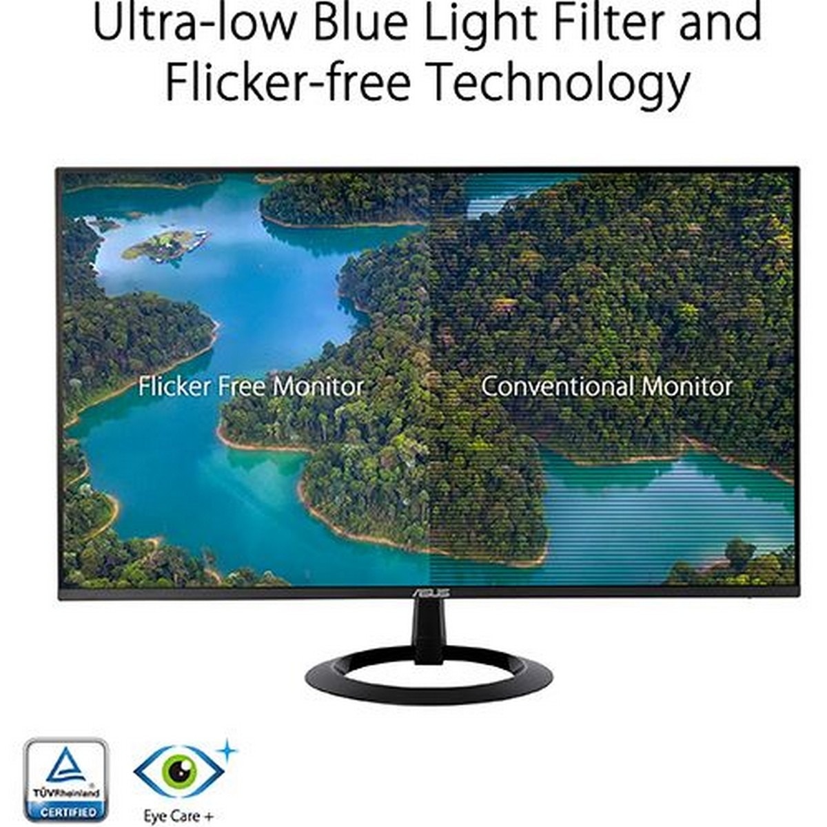 Monitor ASUS VZ27EHF 27" Full HD LCD IPS 100Hz 1ms - Preto 5