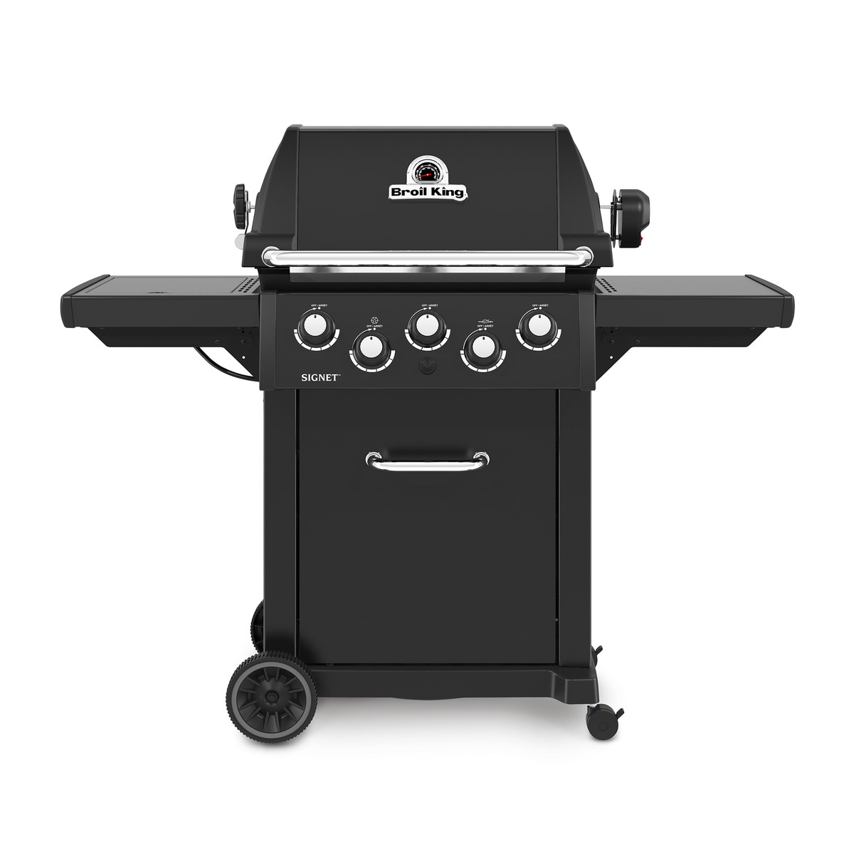 Barbecue a Gás com 3+1+ 1 Queimadores Signet 390 Shadow Preto-1