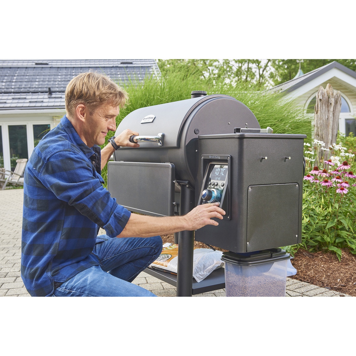 Barbecue a Pellets Regal Pellet 500 X Preto-10