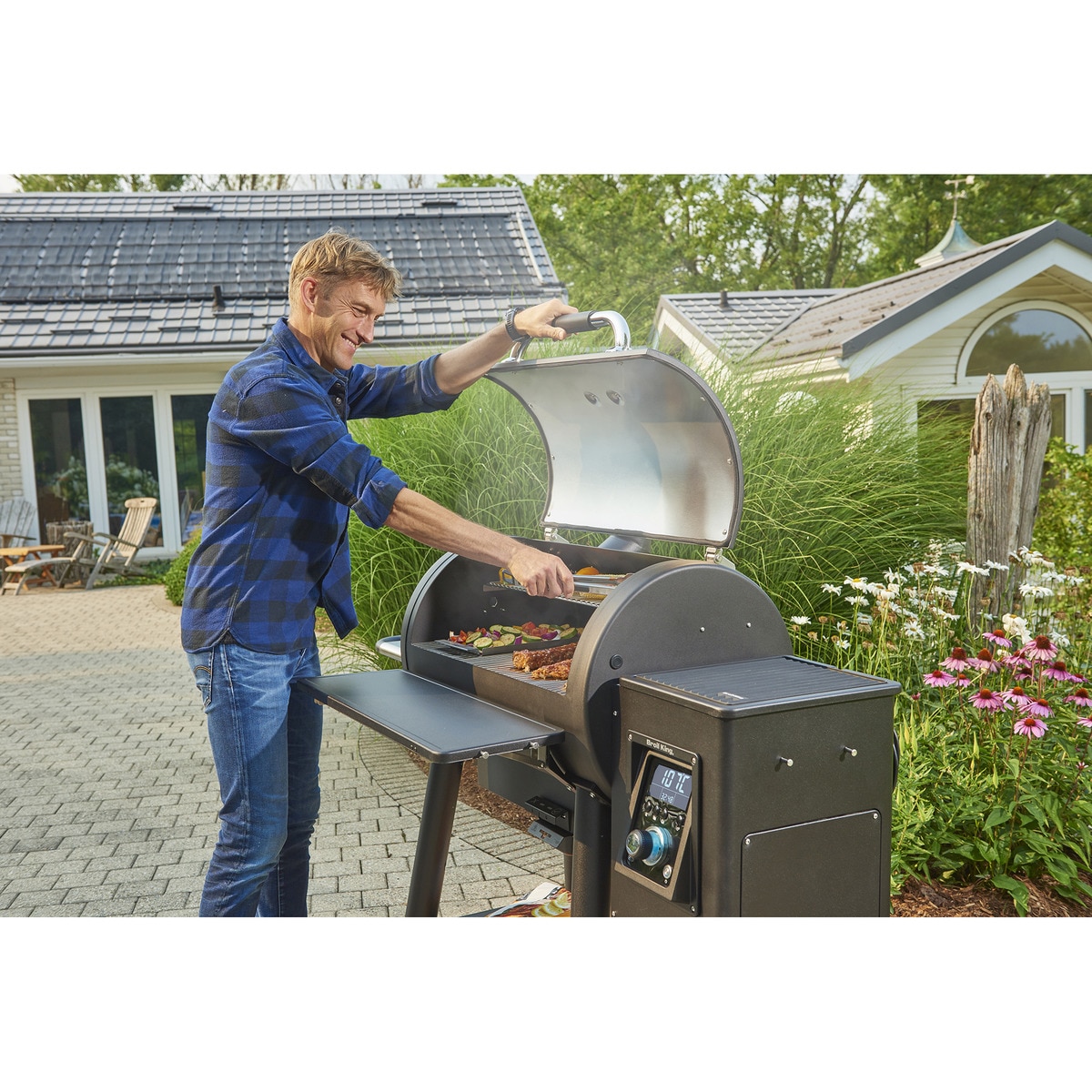 Barbecue a Pellets Regal Pellet 500 X Preto-8