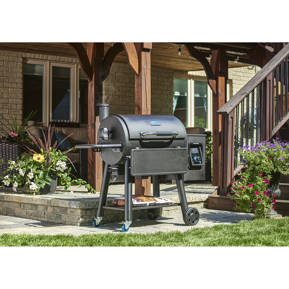 Barbecue a Pellets Regal Pellet 500 X Preto-7
