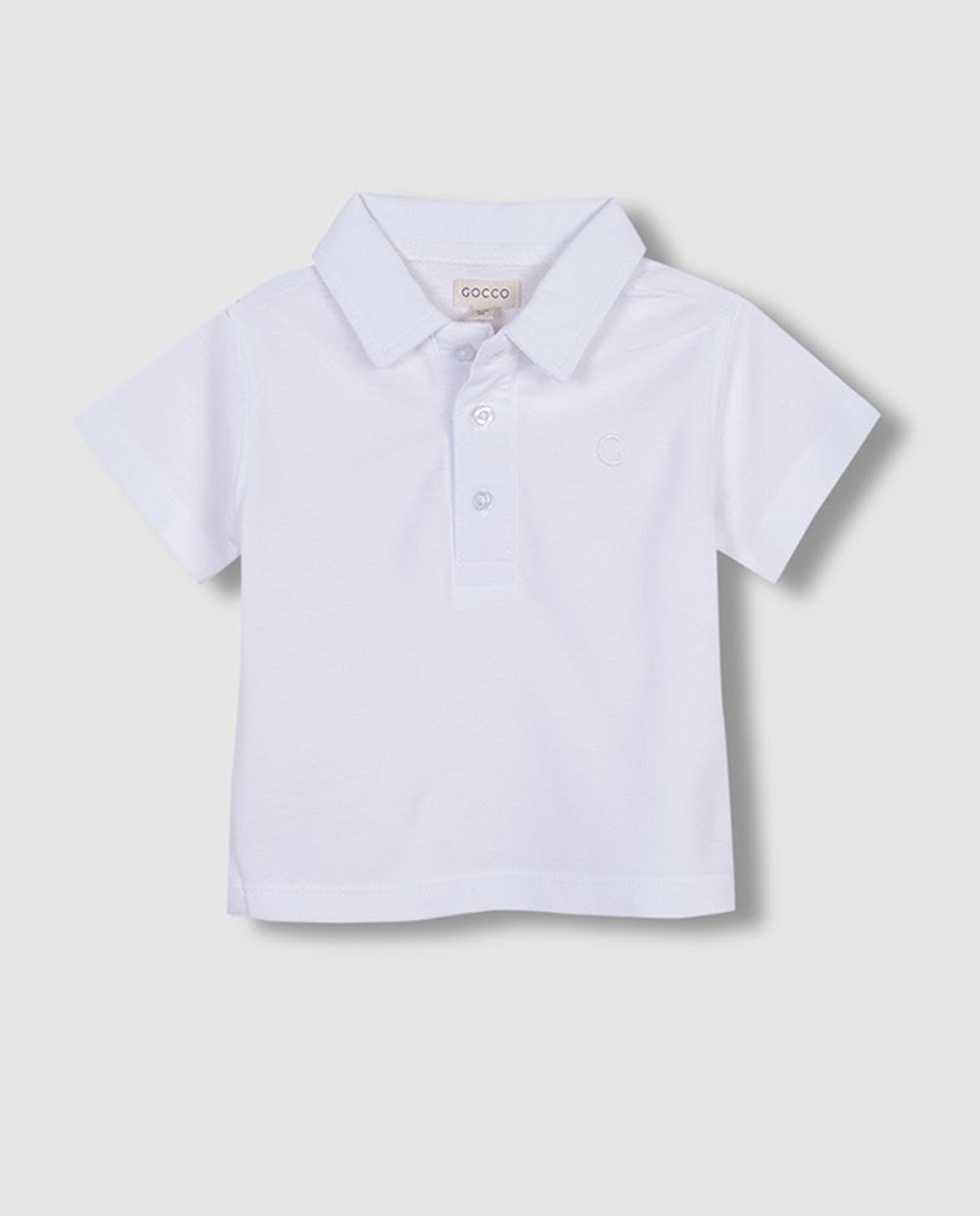 Polo Básico Branco-3