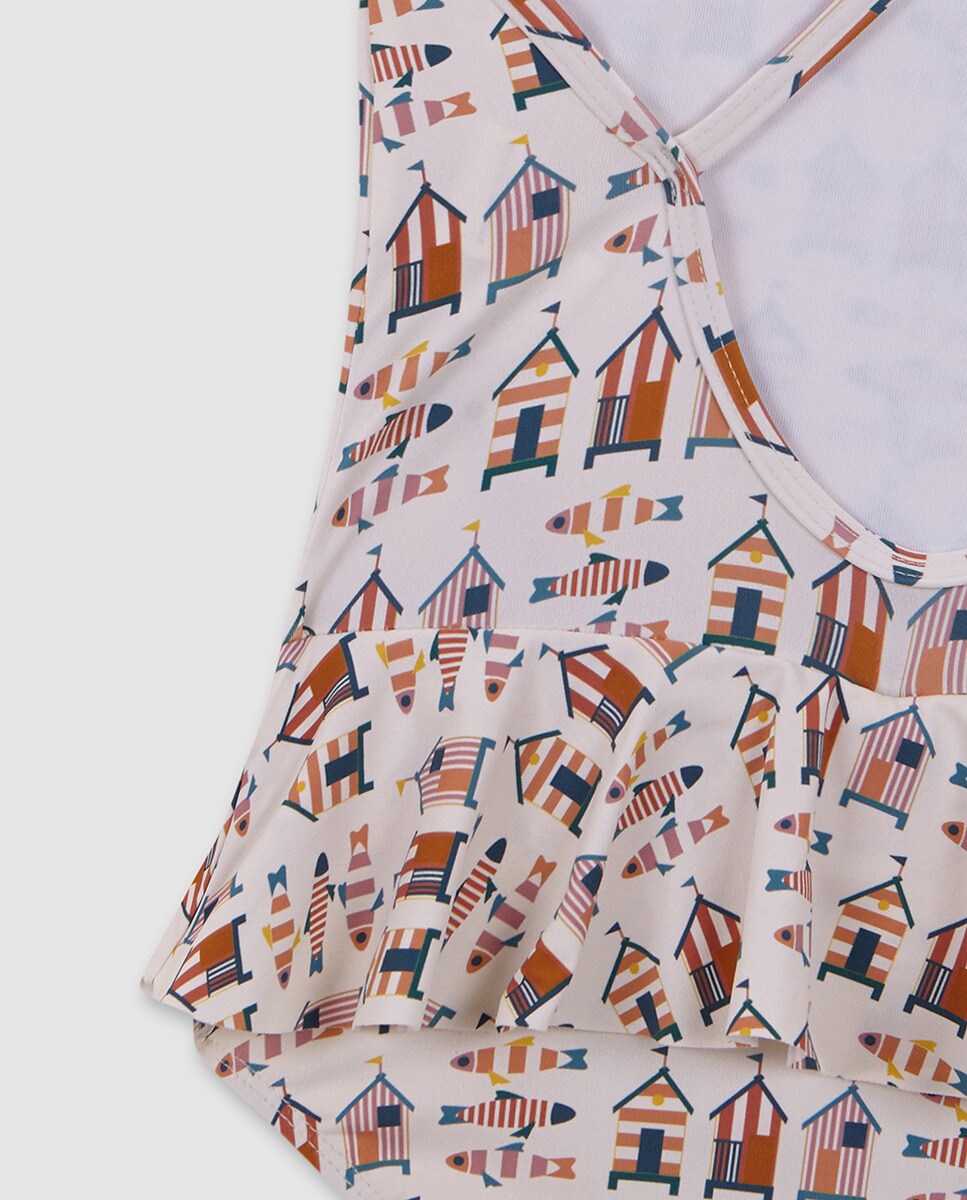 Traje de baño estampado casitas · Gocco · El Corte Inglés