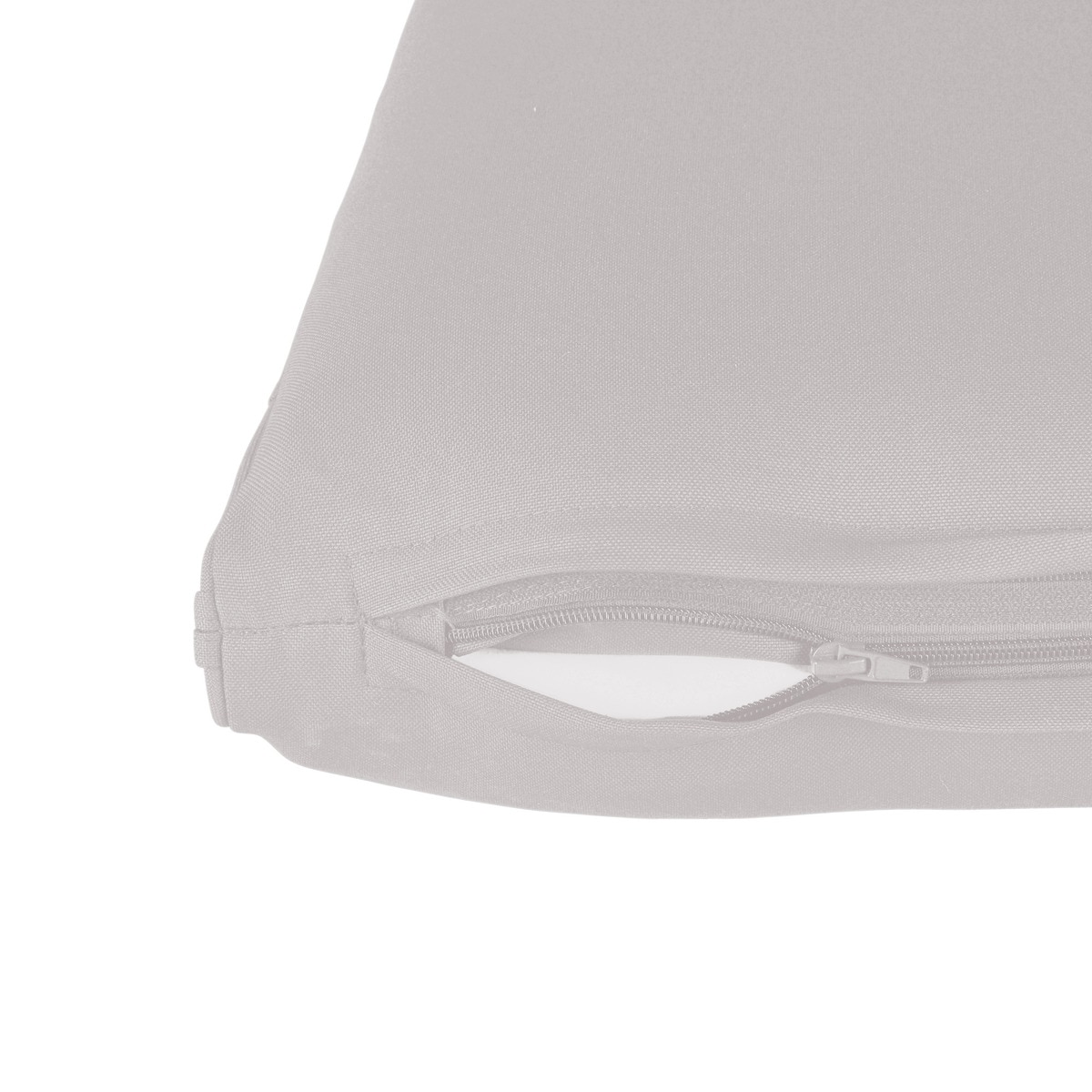Cojín de asiento con respaldo alto Basic El Corte Inglés Topo-3