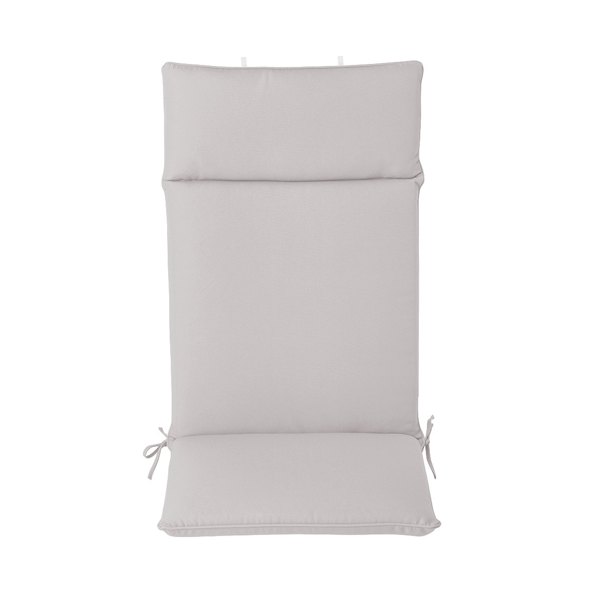Cojín de asiento con respaldo alto Basic El Corte Inglés Topo-2