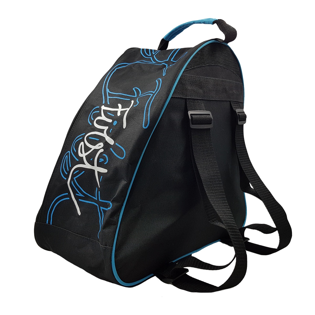 Bolsa Porta Patins First Preto / Azul-3