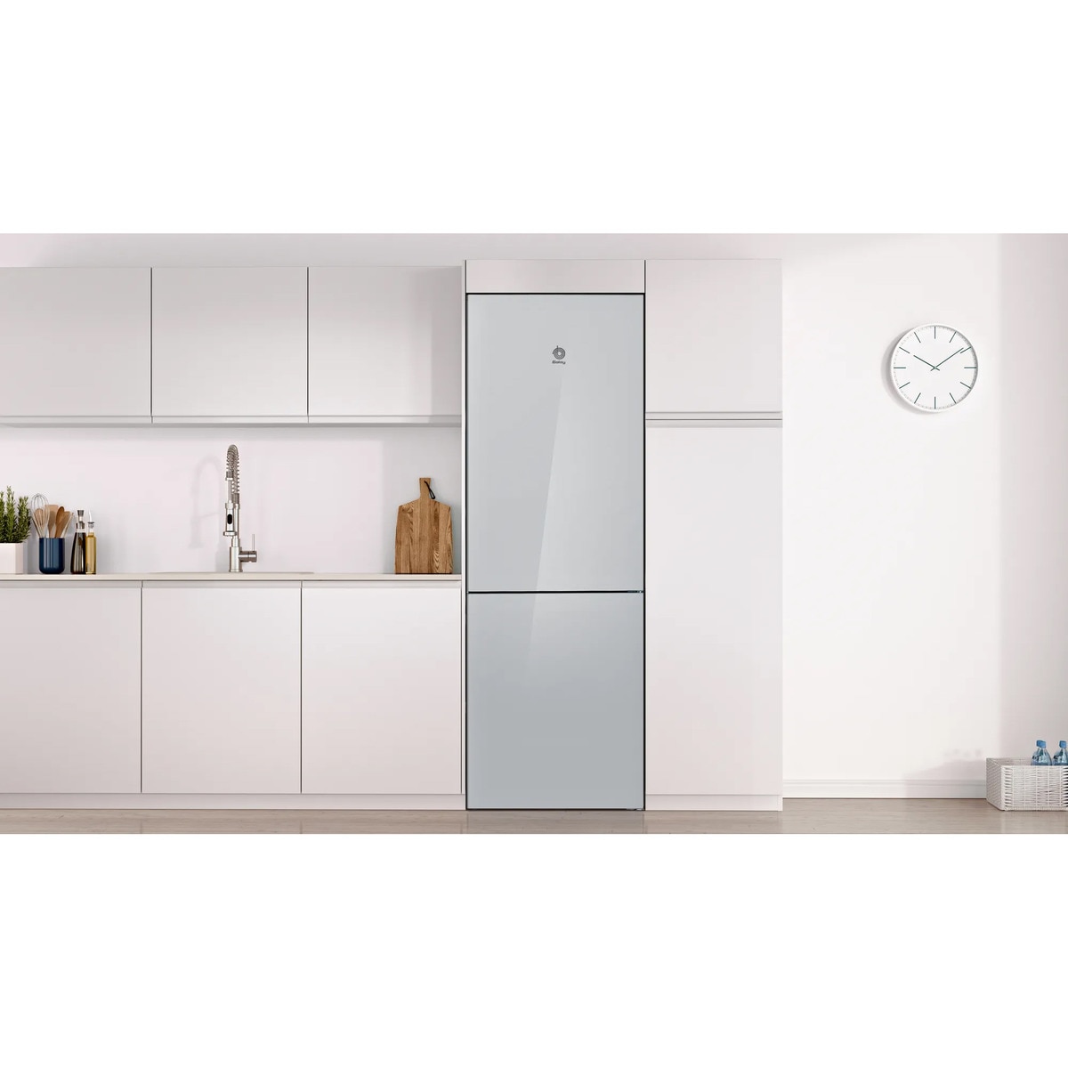 Frigorífico combi Balay Serie Cristal No Frost - 3KFD565BI Cristal blanco-7