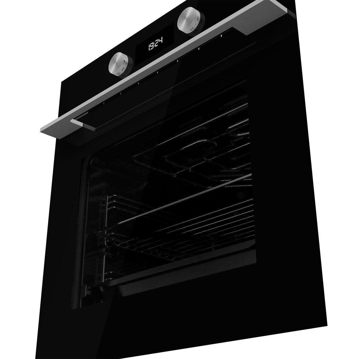 Forno Multifunções Teka HLB 8300 P Edição Urban Colors, SurroundTemp, Dual Clean Pirólise + Hydroclean® PRO e de 71 Litros - Preto Vidro preto-8