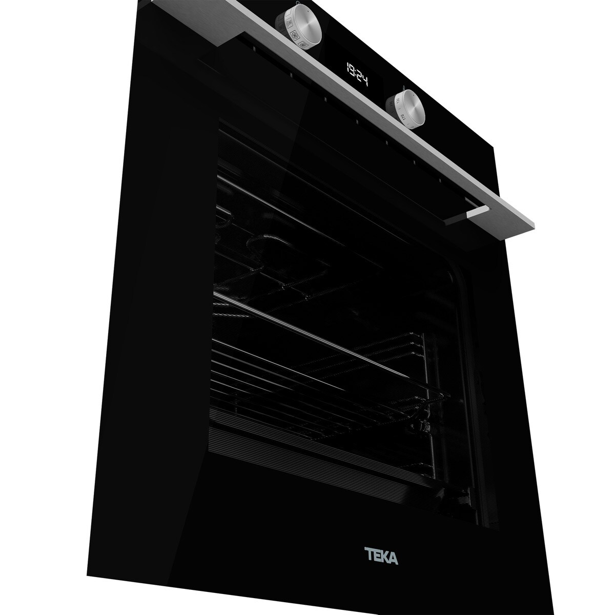Forno Multifunções Teka HLB 8300 P Edição Urban Colors, SurroundTemp, Dual Clean Pirólise + Hydroclean® PRO e de 71 Litros - Preto Vidro preto-7