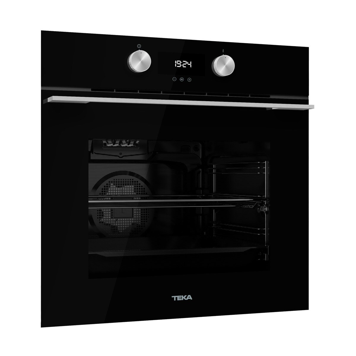 Forno Multifunções Teka HLB 8300 P Edição Urban Colors, SurroundTemp, Dual Clean Pirólise + Hydroclean® PRO e de 71 Litros - Preto Vidro preto-5