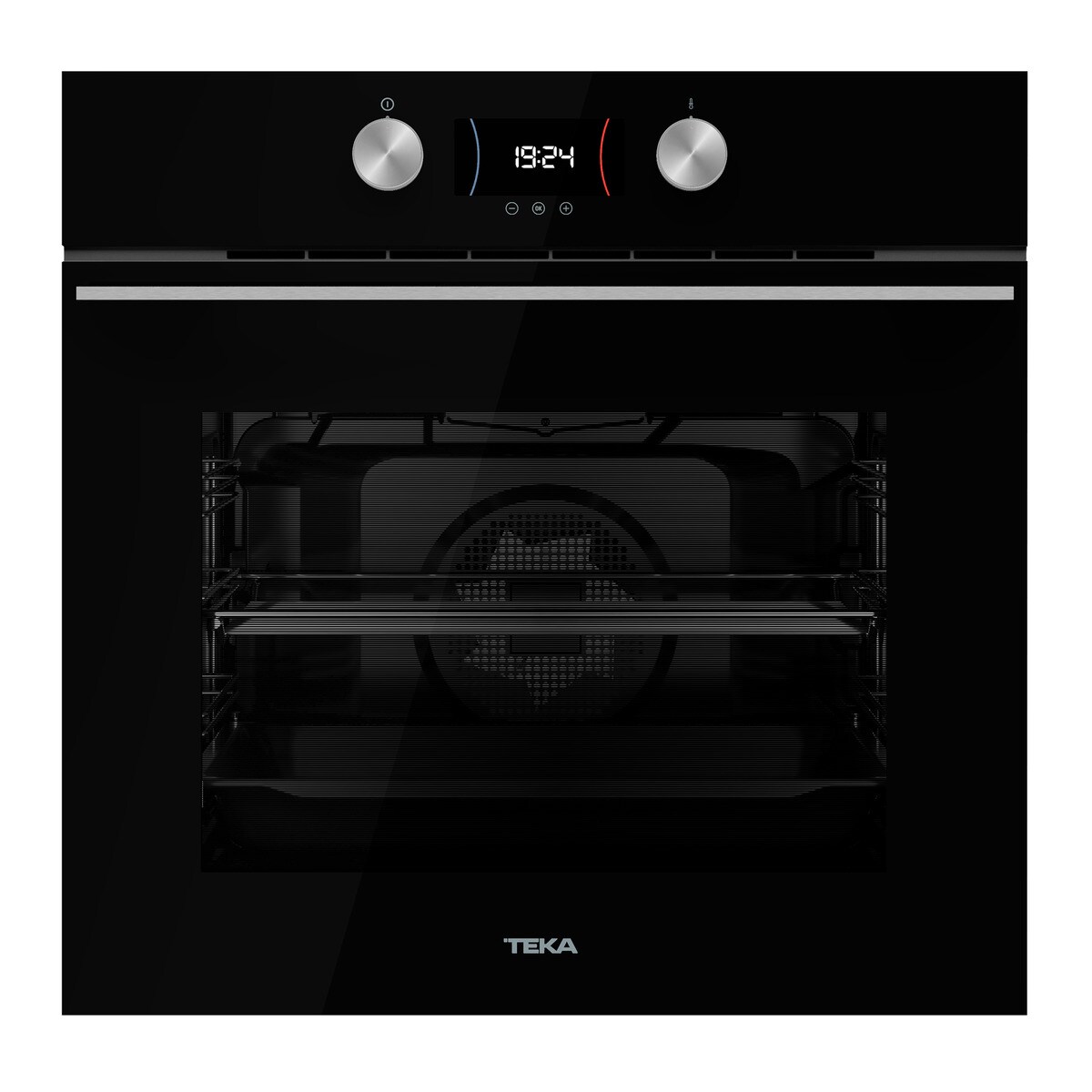 Forno Multifunções Teka HLB 8300 P Edição Urban Colors, SurroundTemp, Dual Clean Pirólise + Hydroclean® PRO e de 71 Litros - Preto Vidro preto-4