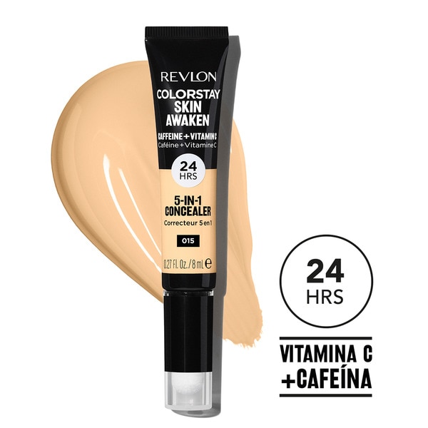 Colorstay Skin Awaken 5 in 1 tone 015 Light eye and face corrector with caffeine and vitamin C