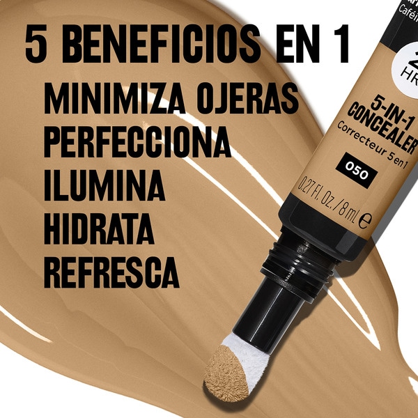 Concealer Augenringe und Gesicht Colorstay Skin Awaken 5 in 1 Ton 060 Deep 8 ml mit Koffein und Vitamin C