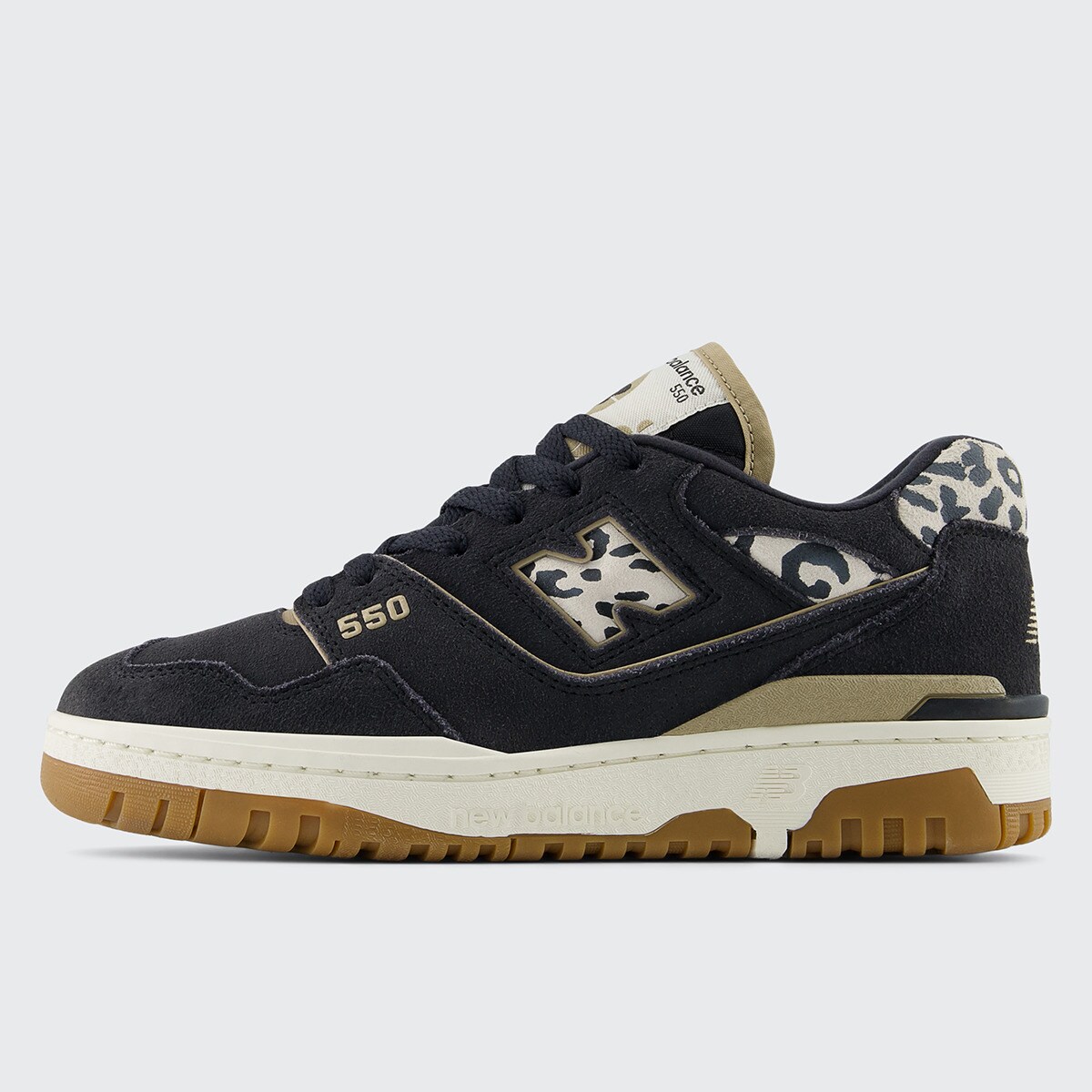 Sapatilhas Casual de Mulher 550 Preto-4