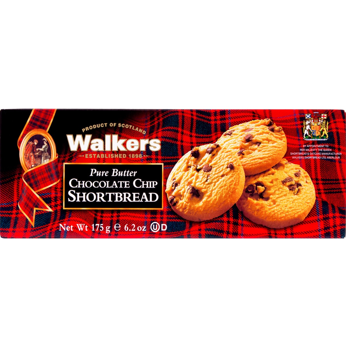 Bolachas de Manteiga com Pepitas de Chocolate caixa 125 g