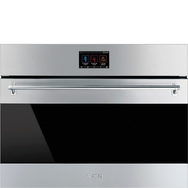 Imagem 0 de Abatedor de Temperatura Smeg Classica SBC4304X Ventilado Compacto de 45 cm - Aço Inox