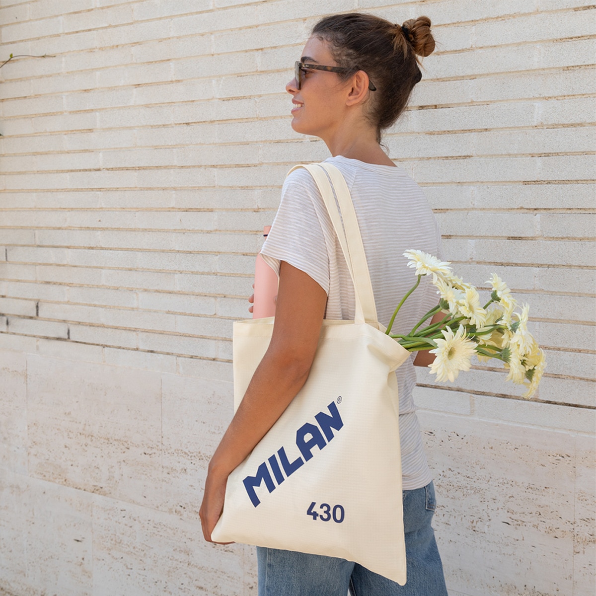 Tote bag since 1918, MILAN, beige Beige-3