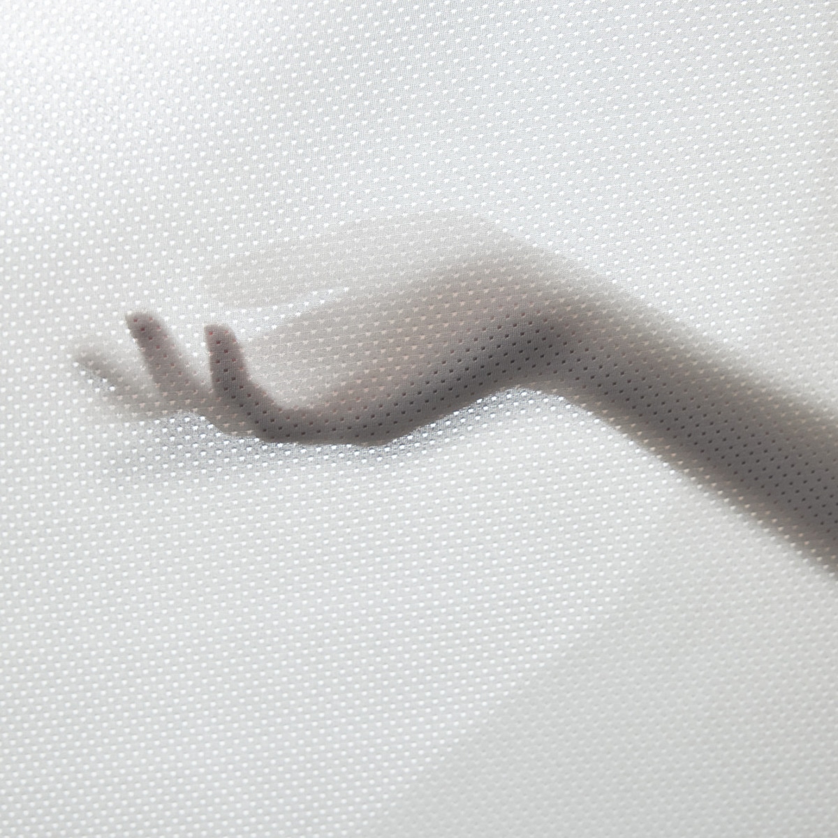 Écharpe Aura Tecido Sustentável Mesh Cinzento-claro-10