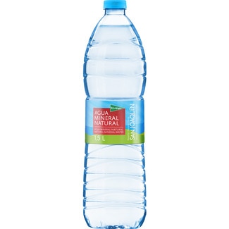 agua mineral natural del manantial de San Joaquín botella 1,5 l - El Corte Ingles