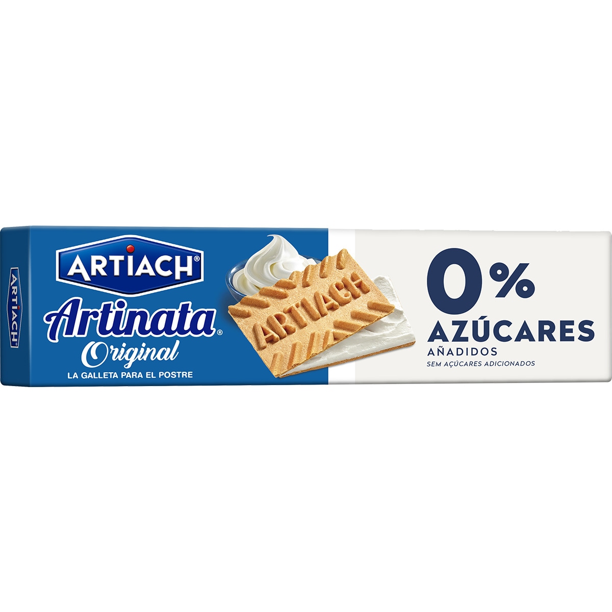 galletas de barquillo rellenas de nata 0% azúcares paquete 175 g