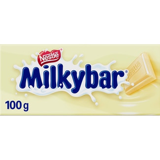 chocolate blanco tableta 100 g - Nestle Milkybar