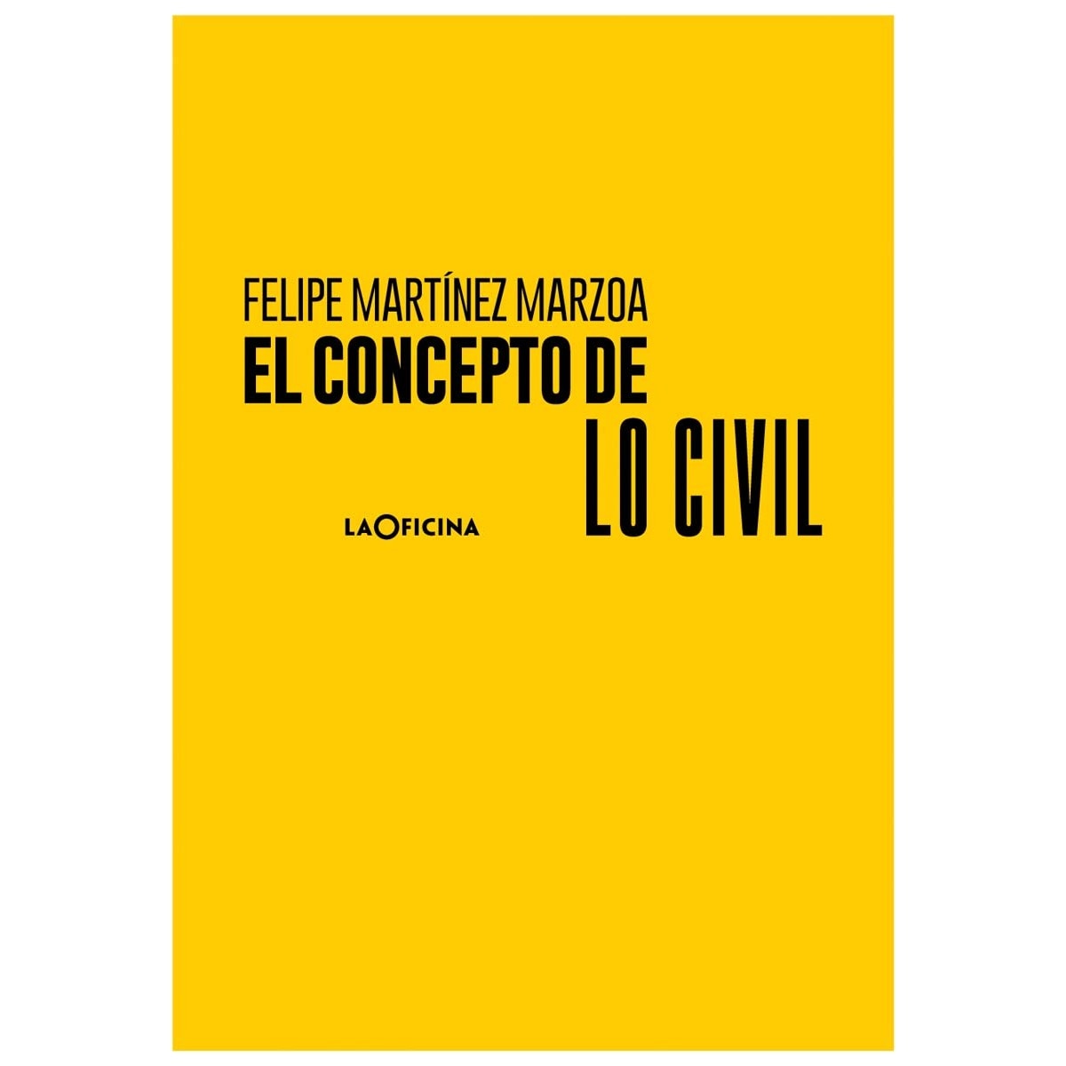 Imagem 0 de El concepto de lo civil (Capa mole)