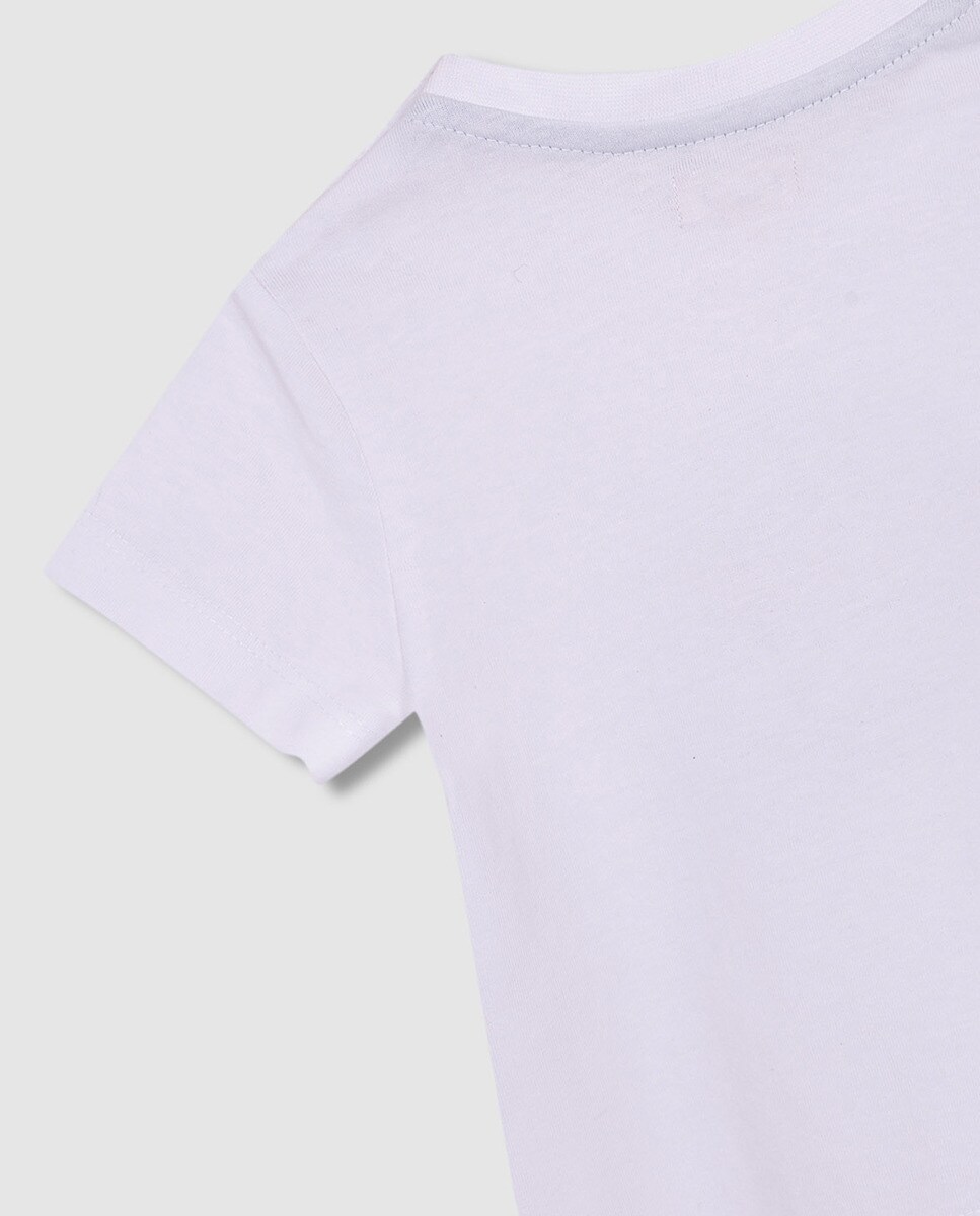 T-shirt Sun Fun Branco-5