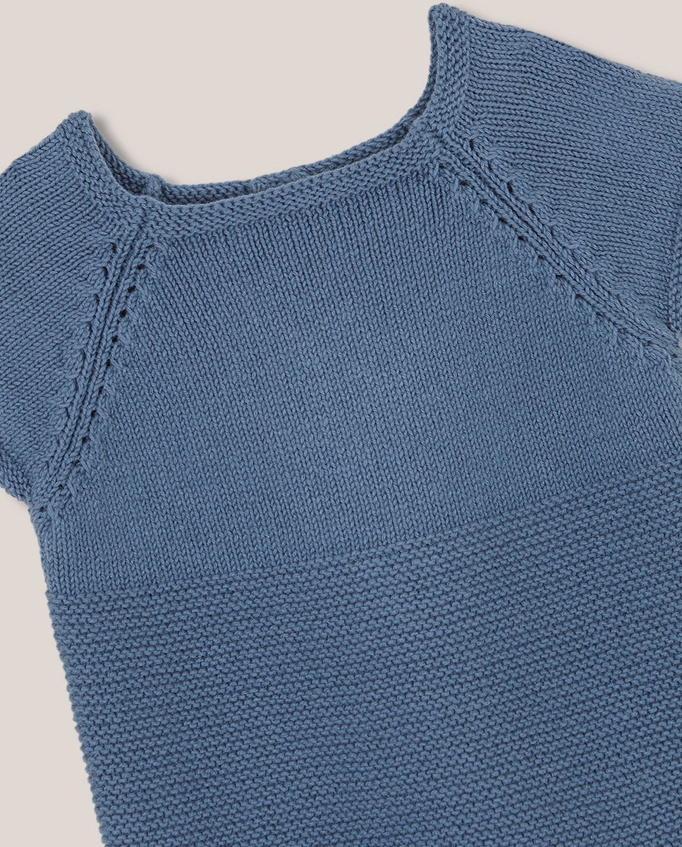 Babygrow de Malha Azul-claro-3