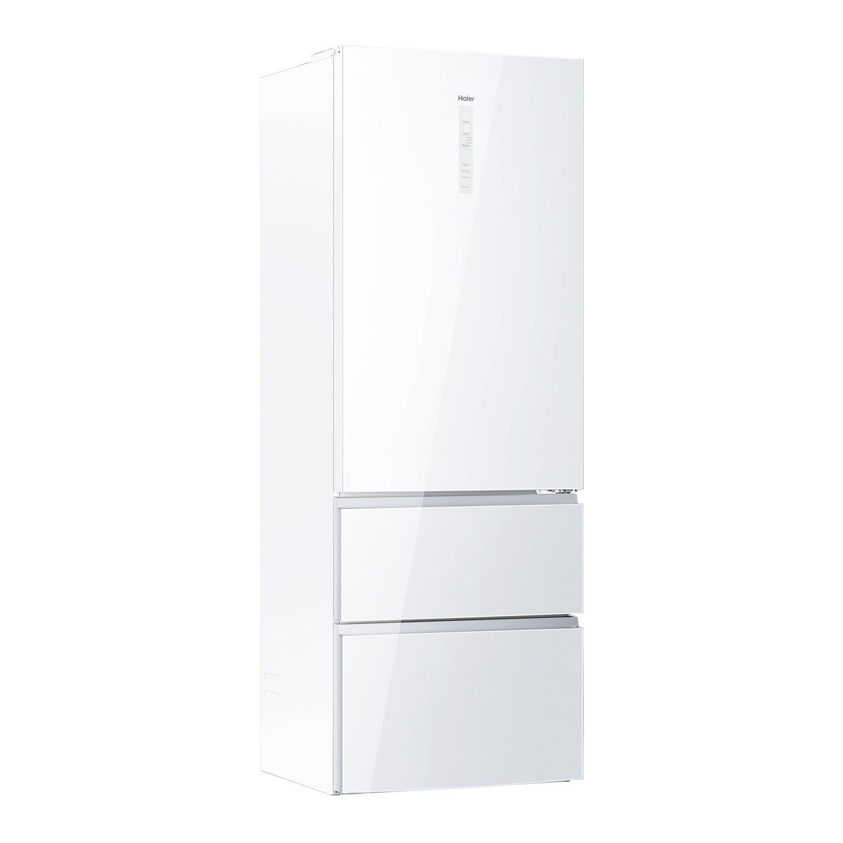 Frigorífico combi Haier, Wifi, Total No Frost, 70 cm de ancho 3D 70 Series 7- HTW7720DNGW Cristal blanco-1