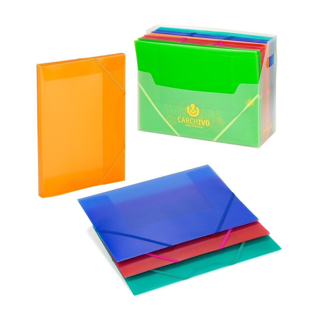 Pasta com Aba em Polipropileno Translúcido 1