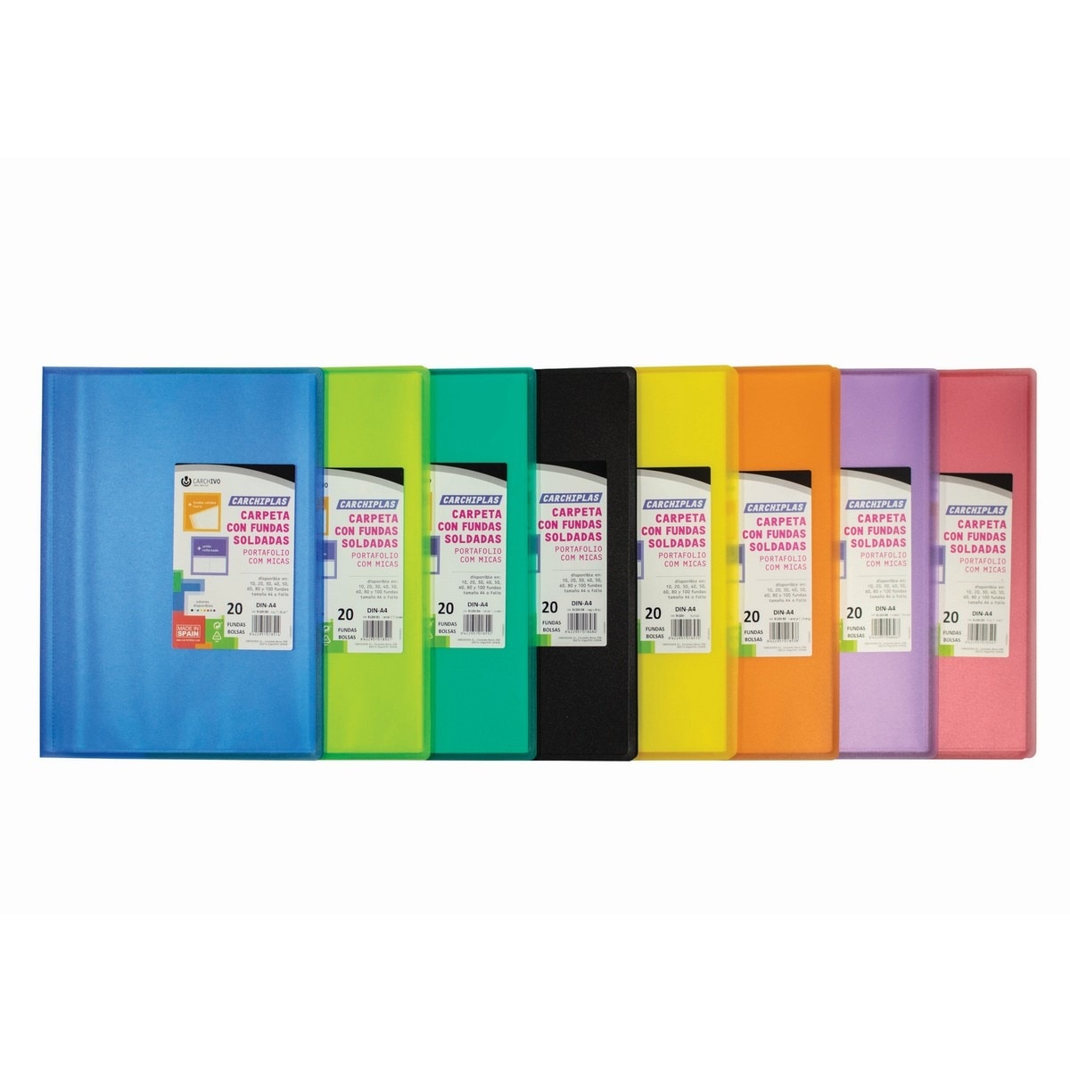 Imagem 0 de Pasta Carchiplas-Book de Polipropileno 40 Micas