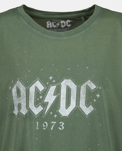 Hombre Camiseta Sin Mangas AC/DC Diseño Enmarcado Oficial, 100
