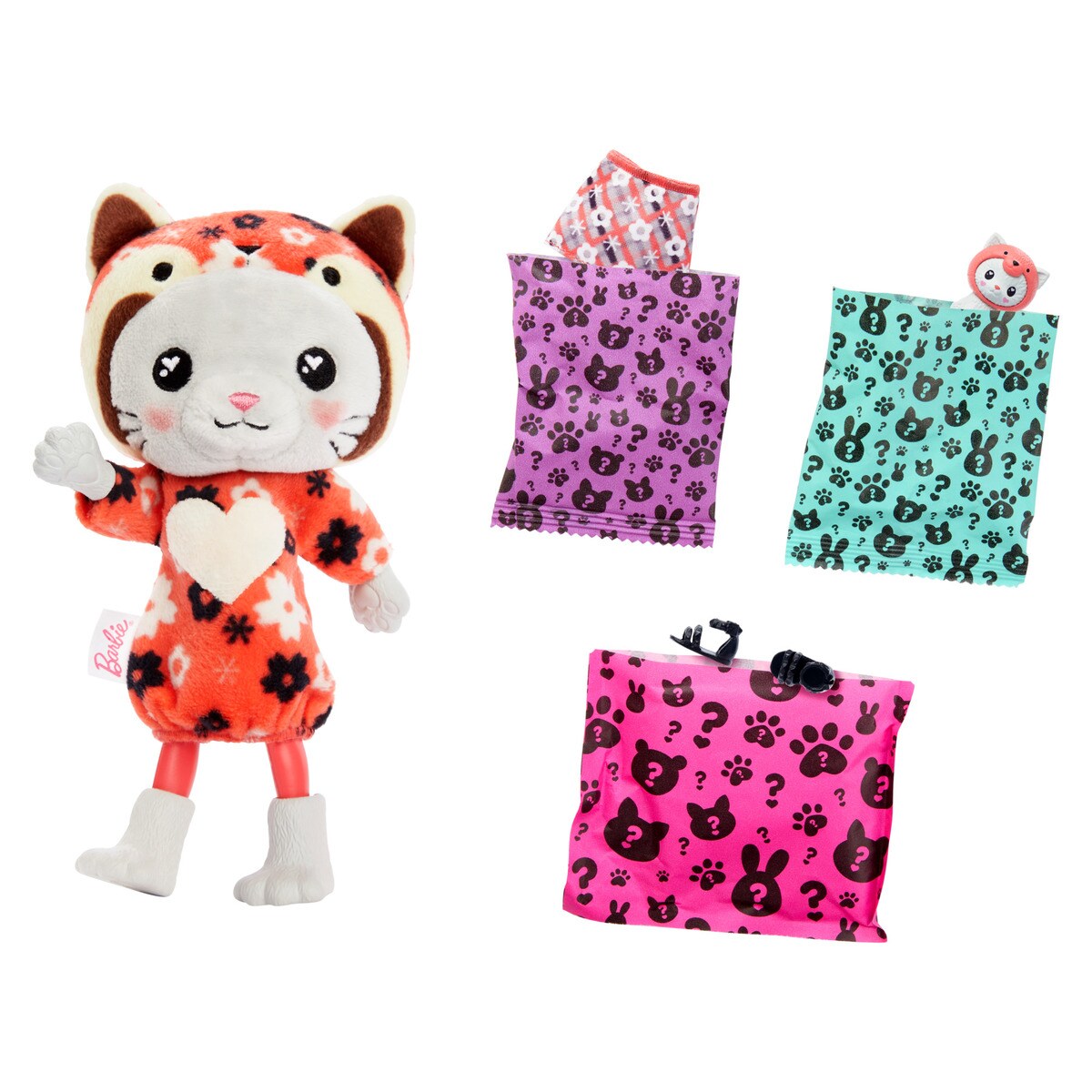 Barbie Chelsea Cutie Reveal Costume Series Kitty panda Mattel 3