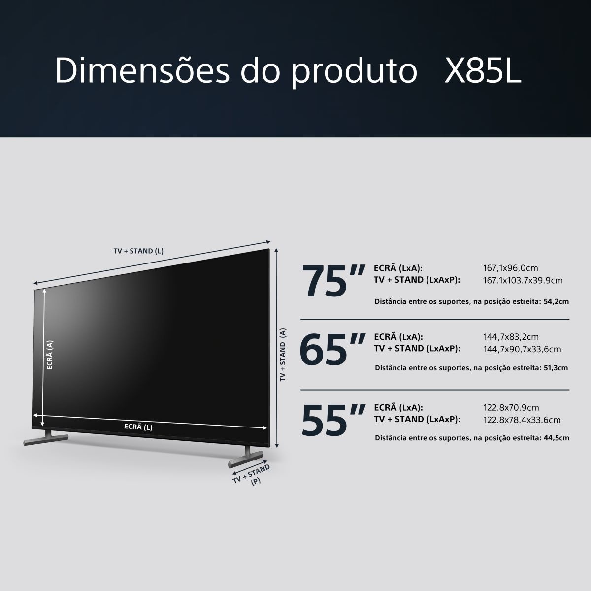 TV Sony BRAVIA LED 55" (139 cm) KD-55X85L, UHD 4K HDR, Smart TV, Google TV 13