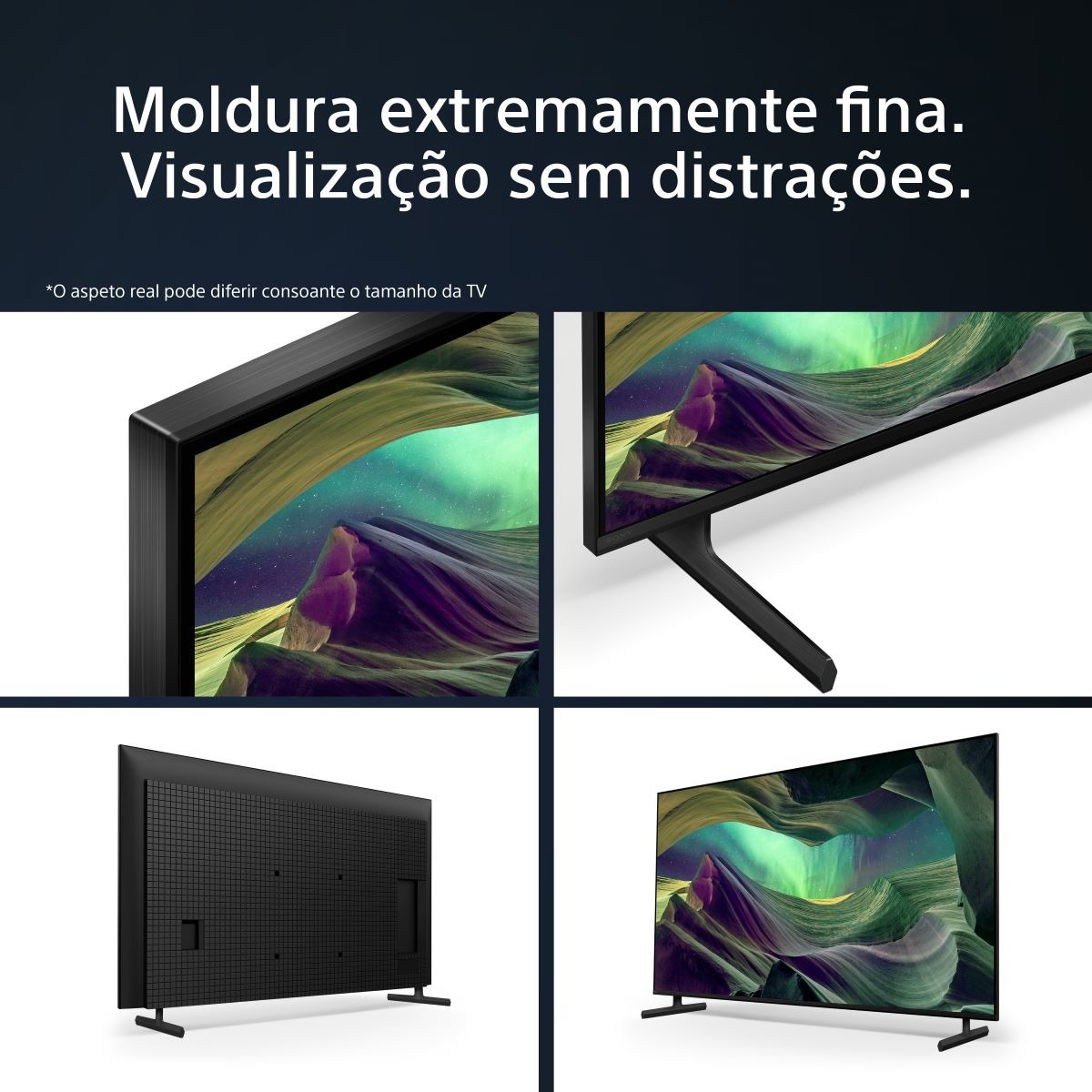 TV Sony BRAVIA LED 55" (139 cm) KD-55X85L, UHD 4K HDR, Smart TV, Google TV 10